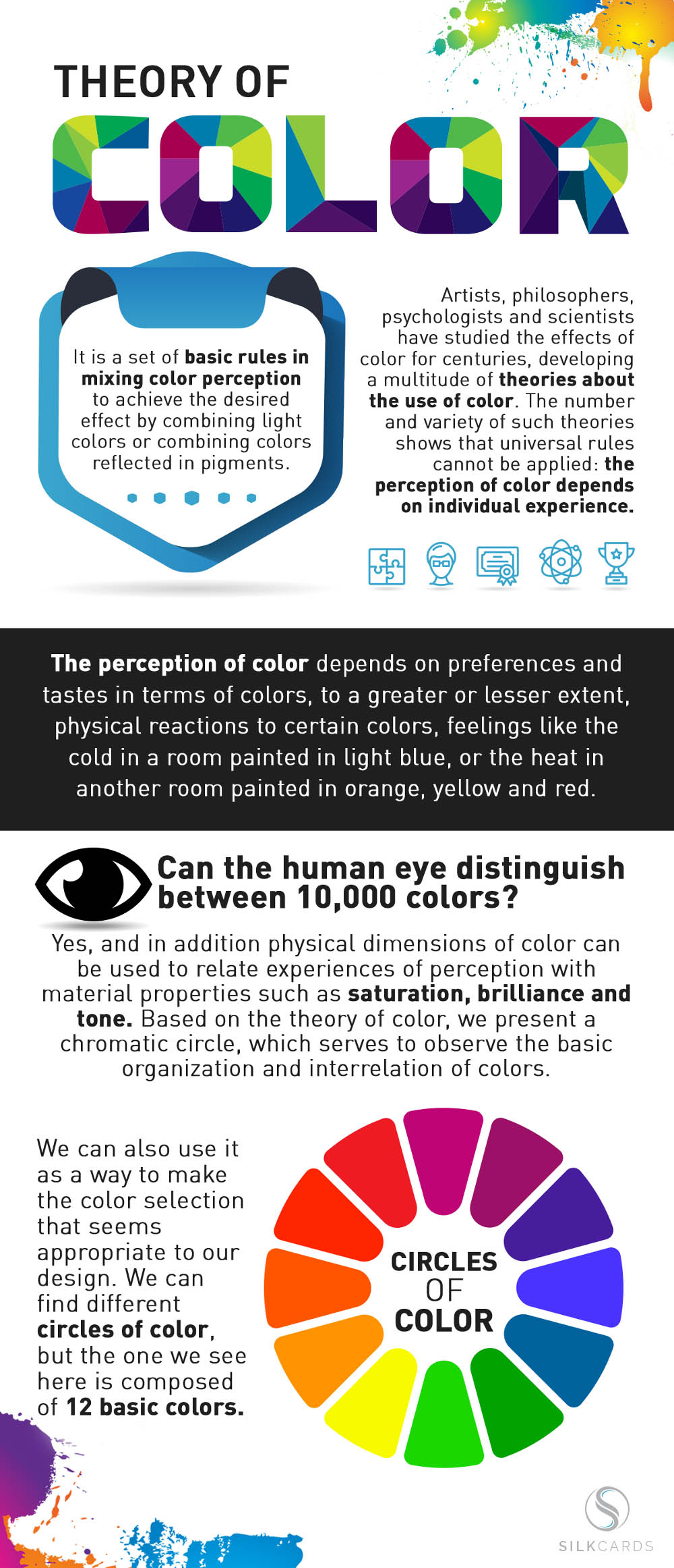 color theory infographic