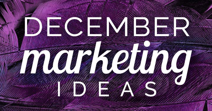 December marketing ideas banner