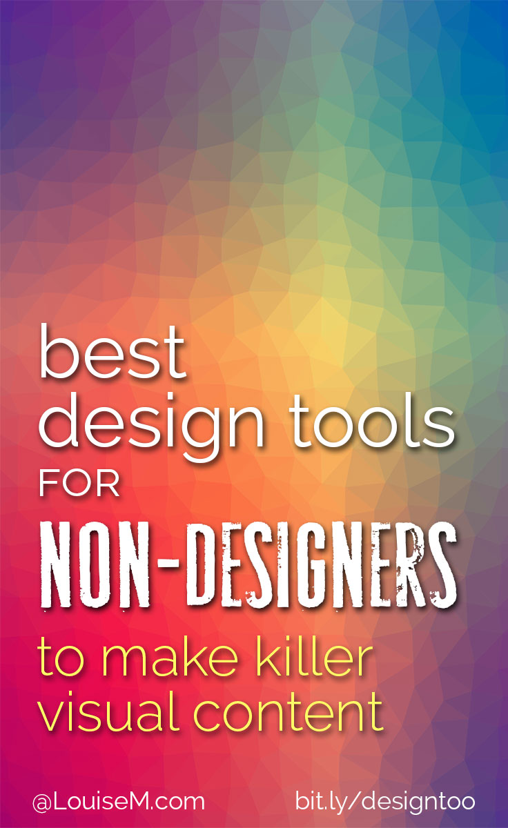 best design tools for non-designers pinnable image