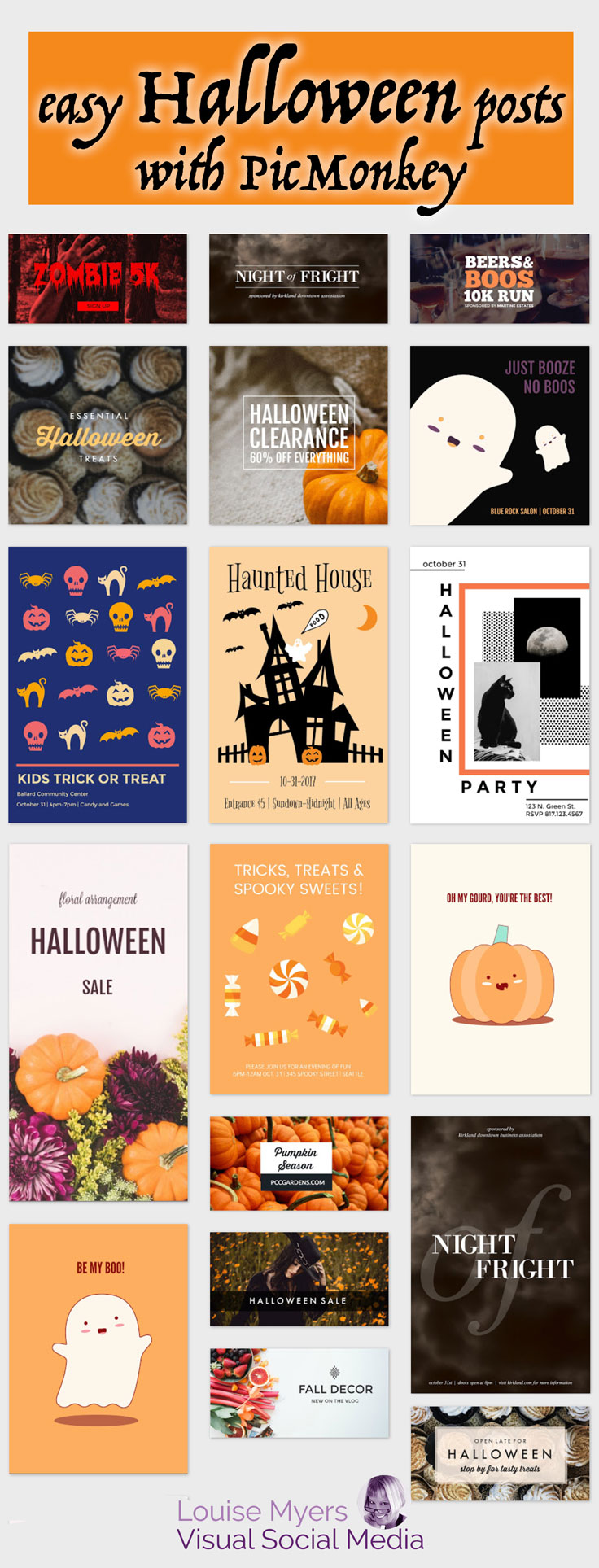 Learn how to Halloween your blog, profile pictures, and social media posts. It's easy and fun with PicMonkey! Watch our graphic design video tutorials.