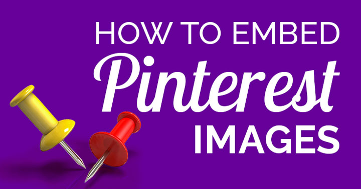 how to embed Pinterest Pins banner