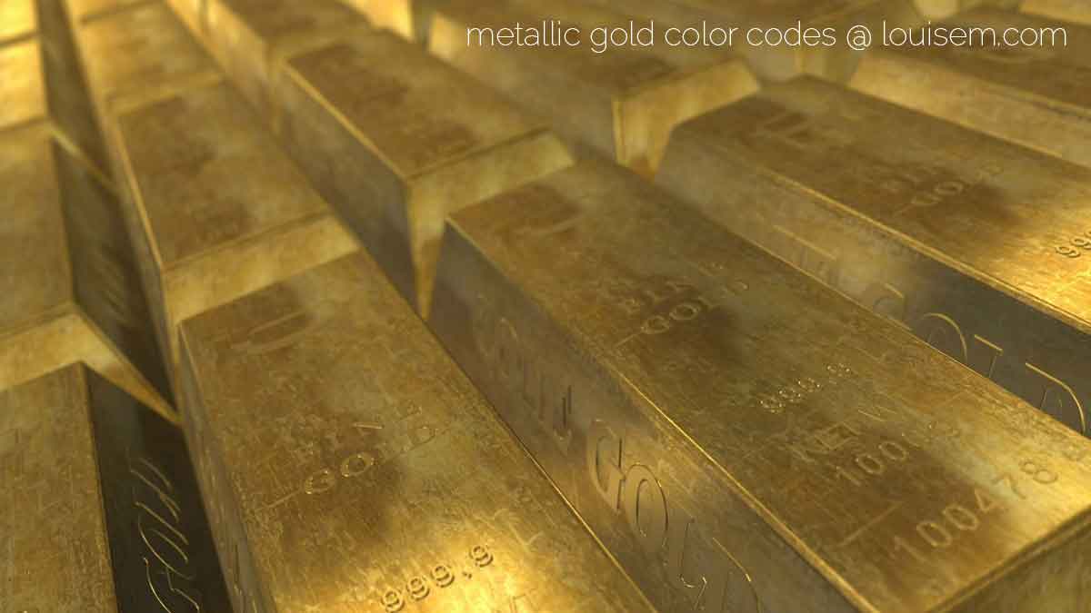 real gold bars showing metallic gold shades.