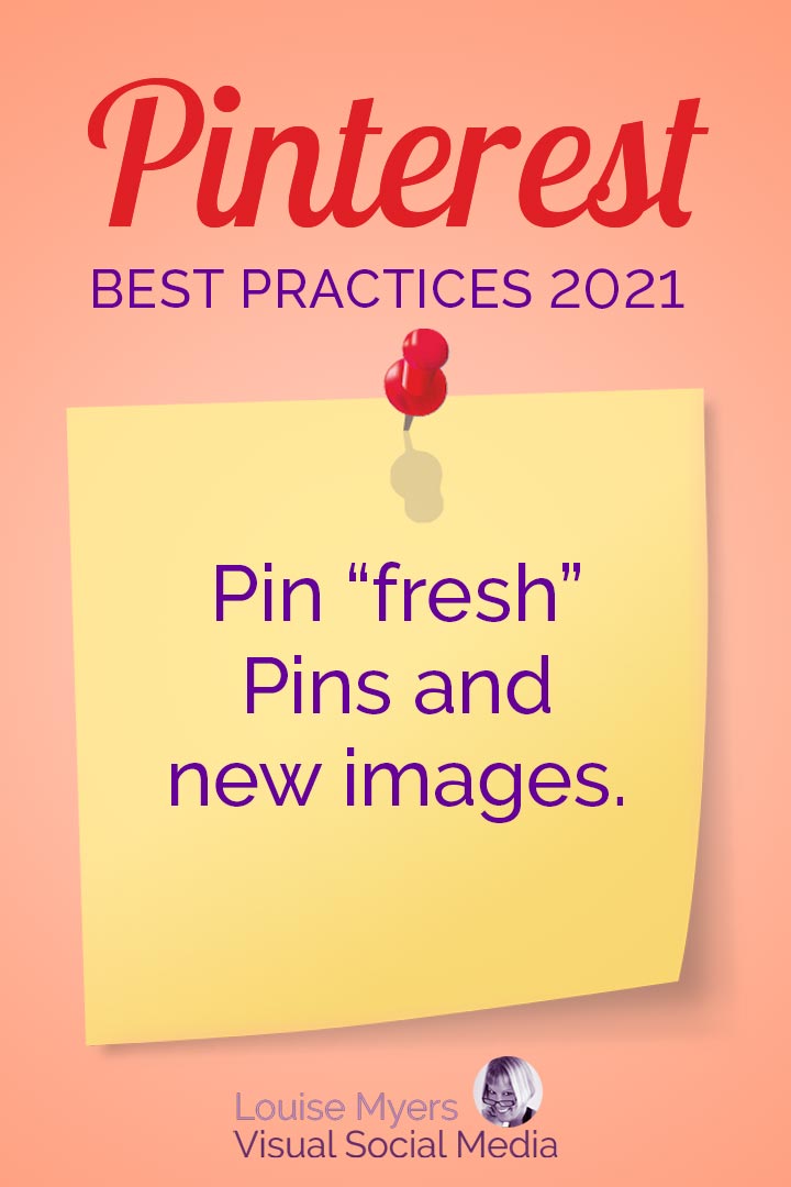 Pinterest favors fresh Pins