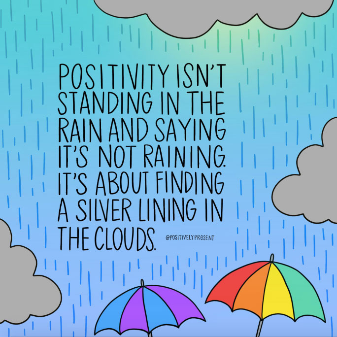 find the silver lining quote