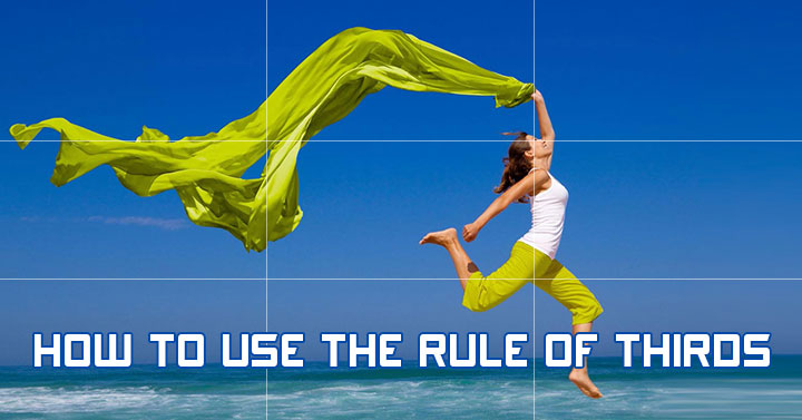 Rule of thirds example: It makes images more compelling by drawing attention to the most important points. 