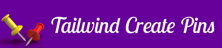 tailwind create pins banner