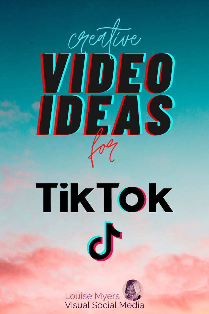 pinnable sunrise photo with text creative tiktok video ideas.