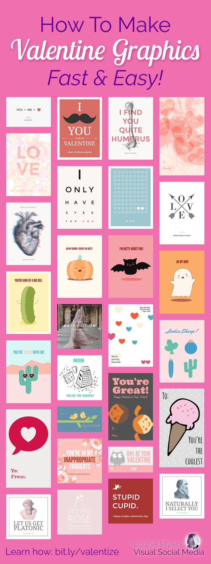 Want to make Valentine graphics? Find a variety of templates that make it easy to create social media posts or Valentine cards with PicMonkey. Here's how!