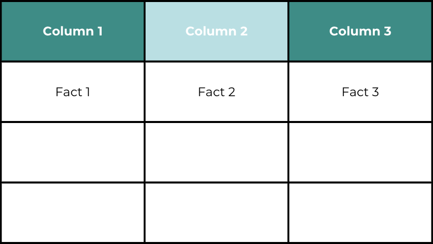 screenshot shows color-customizedpre-made table.