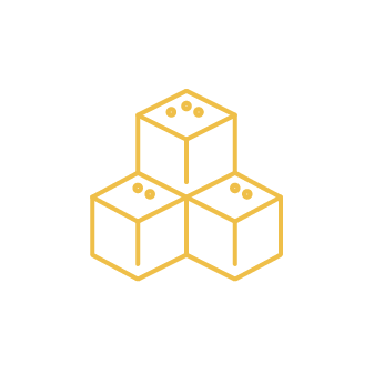 Stacked blocks icon