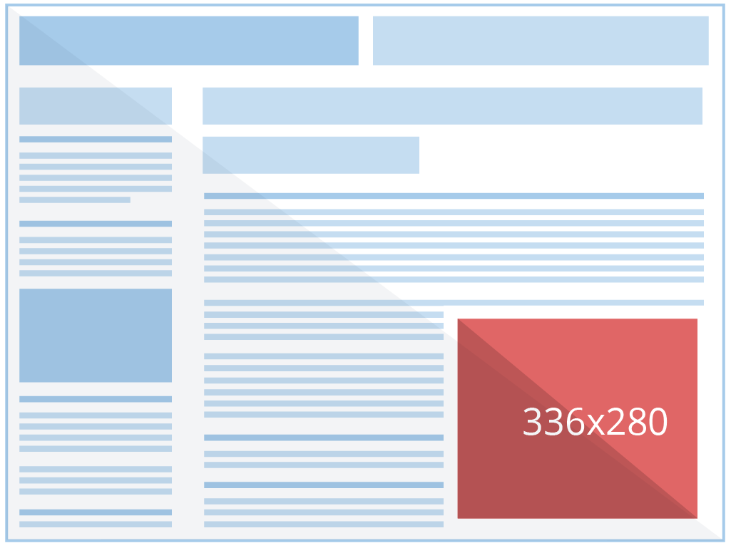 google large rectangle ad