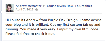 social media graphics testimonial