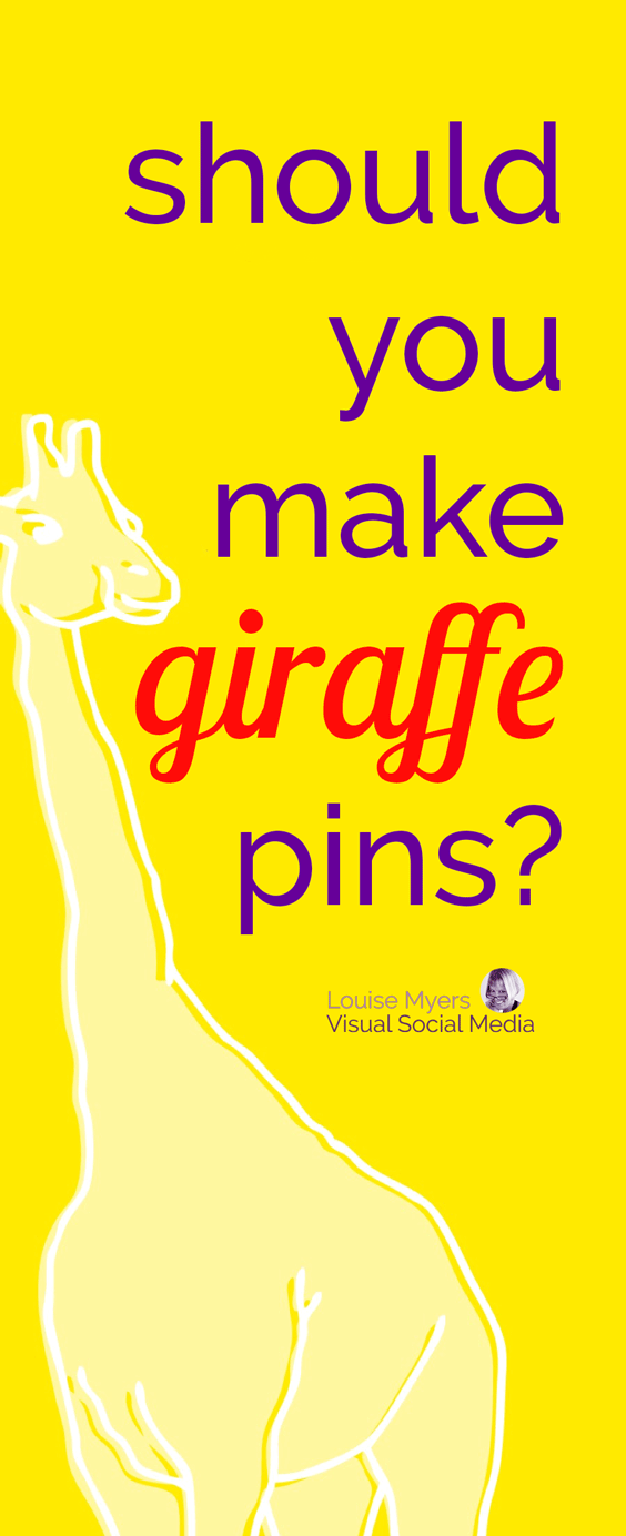 Giraffe Pins example.